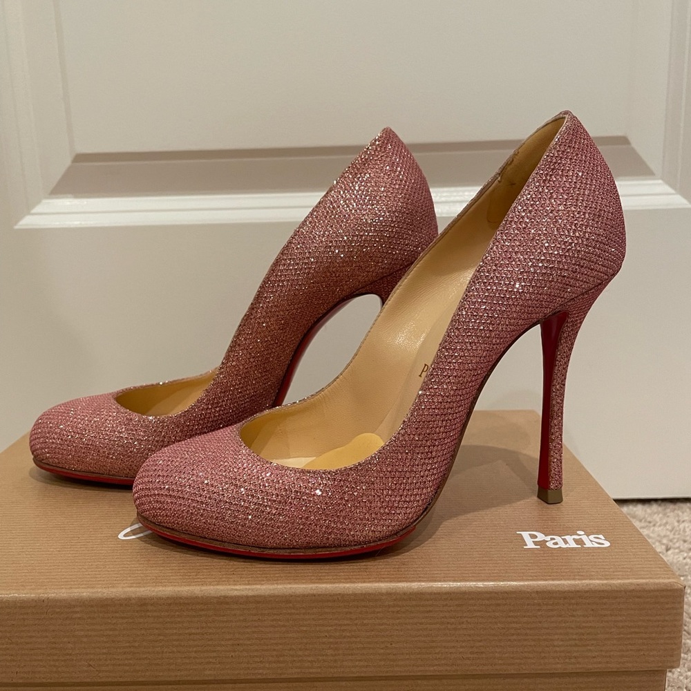 Christian Louboutin Fifetish 100mm size 35